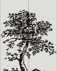 Пескоструйный рисунок Дерево 18